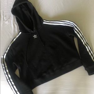 Women’s Cropped Adidas Hoodie